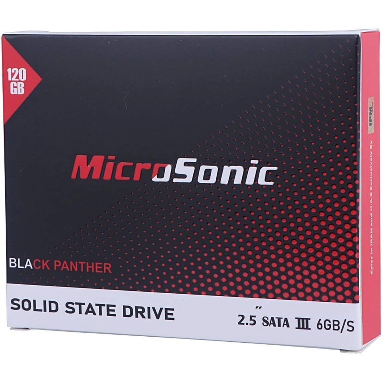 هارد MicroSonic SSD مدل Black Panther ظرفیت 120GB (گارانتی IPM)